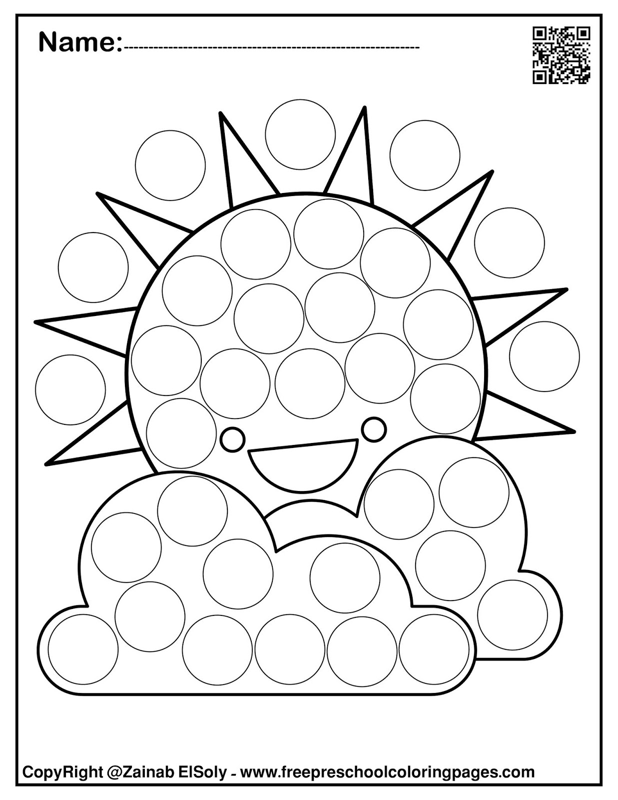 19 Dot Marker Coloring Pages Free Free Printable Coloring Pages