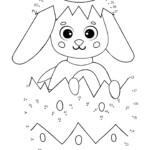 7 Best Bunny Easter Do A Dot Printables Printablee