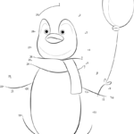 Baby Penguin Dot To Dot Printable Worksheet Connect The Dots