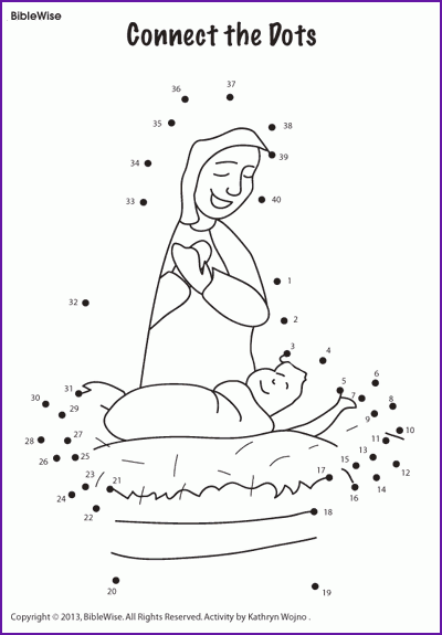 Bible Dot To Dot Free Printables Printable Templates