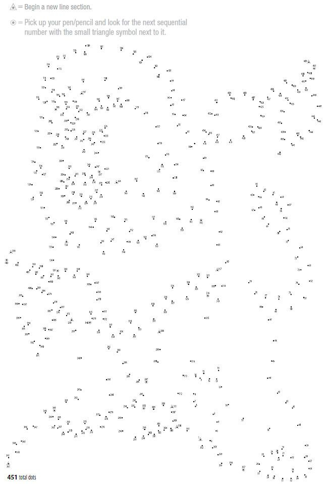 Christmas Dot To Dot For Adults Clip Art Library Coloring Home