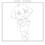 Dora The Explorer Connect The Dots Connect The Dots Dot To Dot