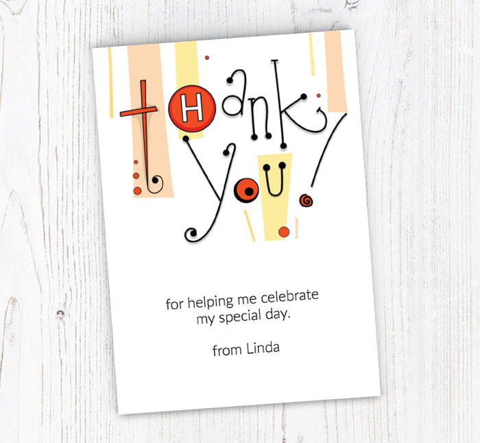 Dot To Dot Thank You Cards Personalise Online Plus Free Envelopes