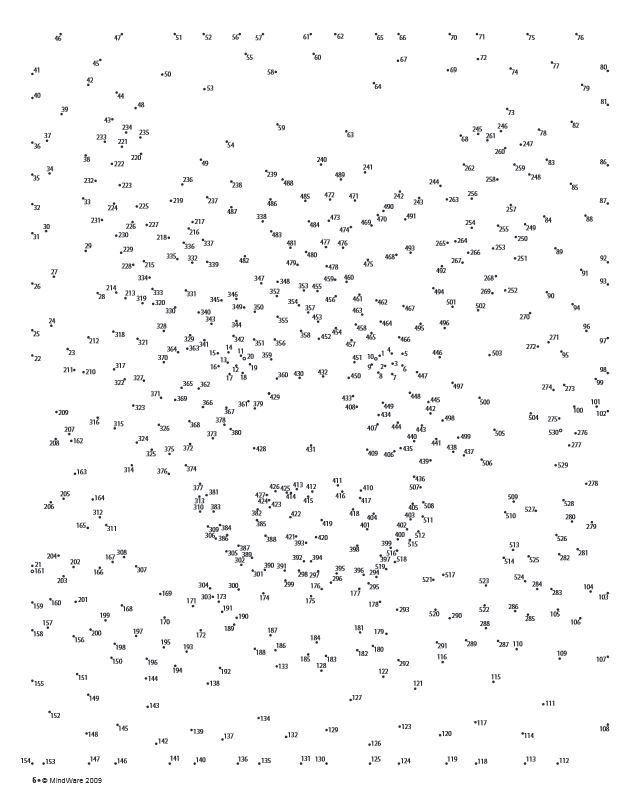 Extreme Dot To Dot Animals Free Printables
