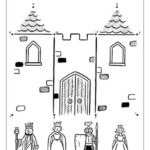 Fairytale Castle Dot to dot Early Years Teaching Resource Scholastic