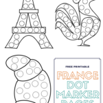 FREE France Dot Marker Printables Find More At