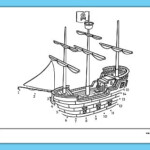 FREE Pirate Ship Dot To Dot Primary Resources Twinkl