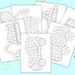 Free Printable Construction Vehicle Dot Marker Pages Dot Markers Dot