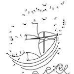 Free Printable Mayflower Craft Mayflower Ship Printable Connect The