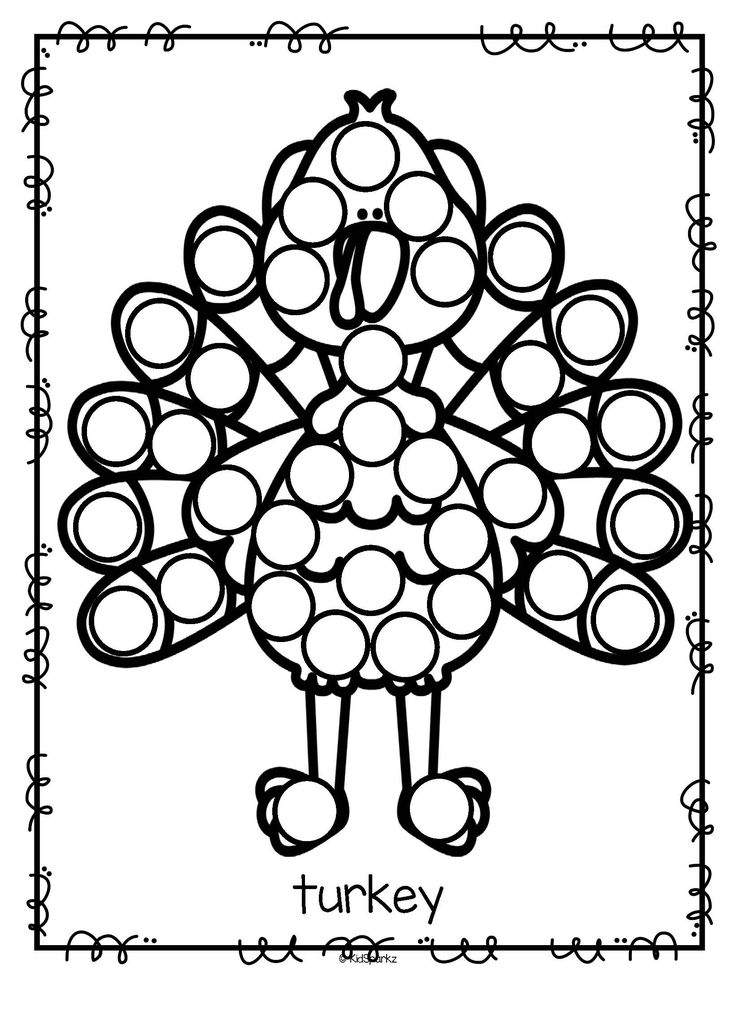 FREE This Is A Turkey Printable Which Can Be Used As A Hands on