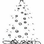 Fun Dot To Dots Or Christmas Coloring Pages For Kids Christmas Dot To