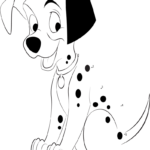 Funny Dog Dot To Dot Printable Worksheet Connect The Dots