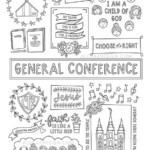 General Conference Coloring Page Confer ncia Geral Atividades Sobre