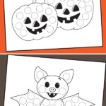 Halloween Do A Dot Printables Halloween Preschool Halloween Theme