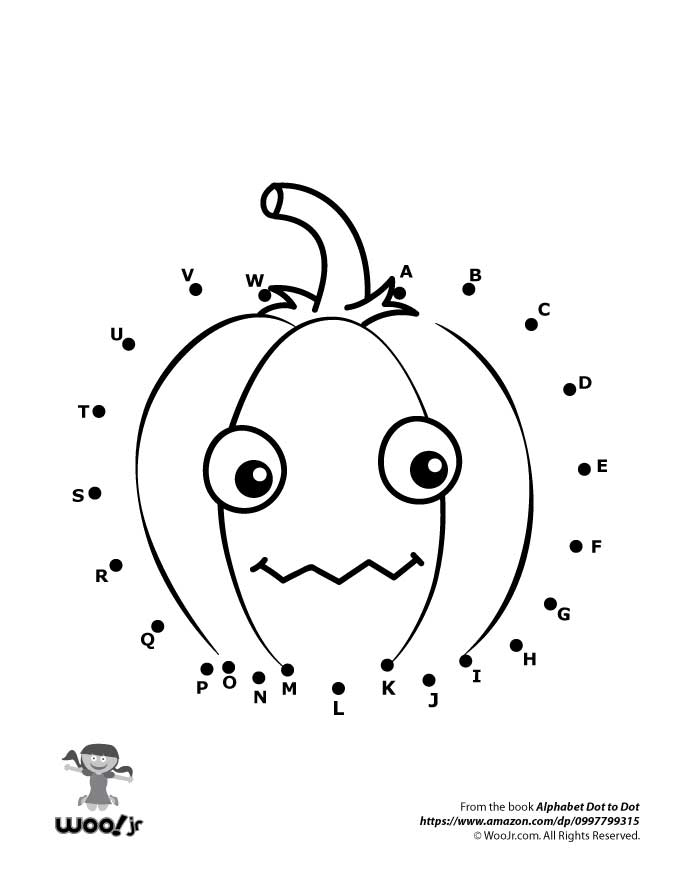 Halloween Pumpkin Dot To Dot Woo Jr Kids Activities Children s 