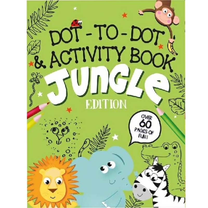 Jungle Dot to dot Book