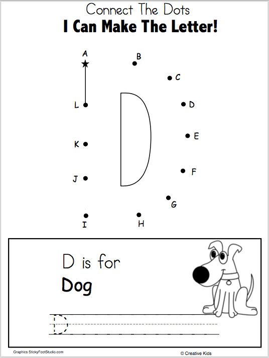 Letter D Worksheets Pdf Recognize Trace Print Letter D Alphabet 