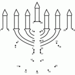 Menorah Connect The Dots Count By 1 s Hanukkah Hanukkah Crafts