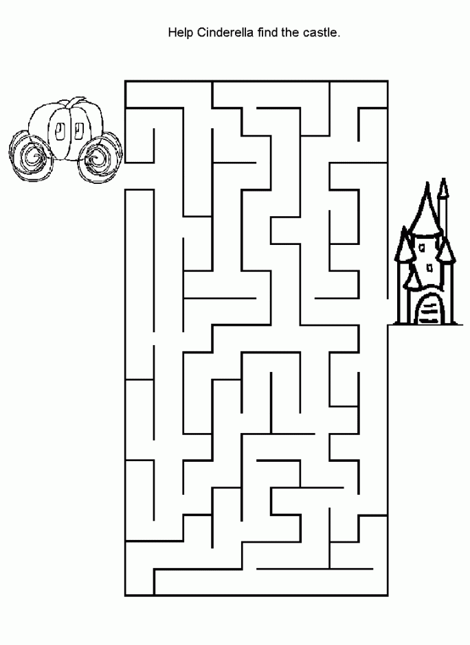 Preschool Game Types Dot To Dots And Mazes