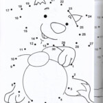 Racoon Animal Printable Dot To Dot Connect The Dots Numbers 1 30