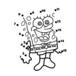 Spongebob jpg 520 730 Dot Worksheets Educational Worksheets Dots