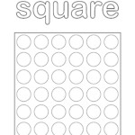 Square Do A Dot Printable Do A Dot Shapes Preschool Shapes Activities