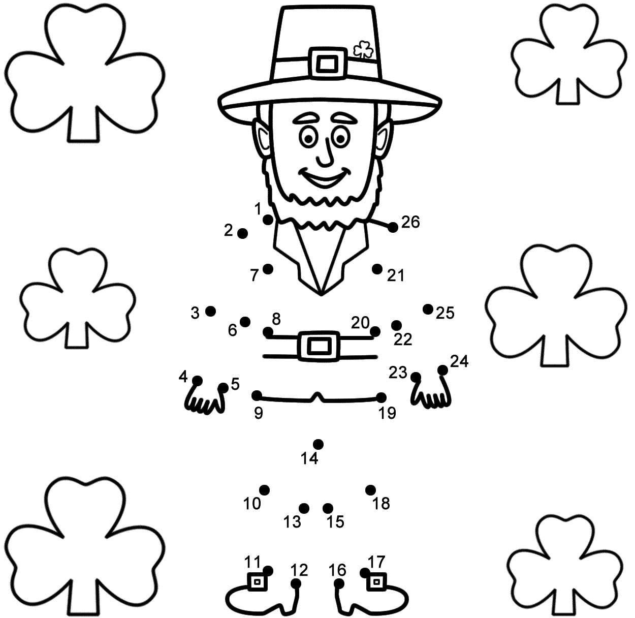 St Patricks Day Puzzles Best Coloring Pages For Kids