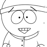 Stan Marsh From South Park Dot To Dot Printable Worksheet Connect The