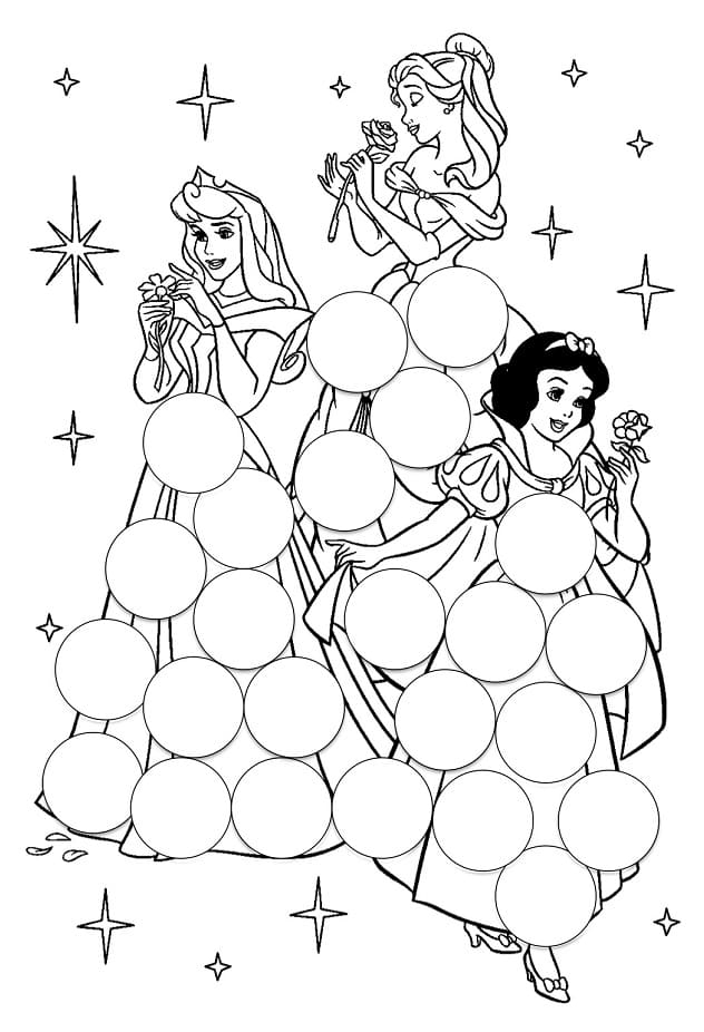 Sunshine Dot Marker Coloring Page Free Printable Coloring Pages For Kids