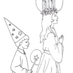 This St Lucia Coloring Page Will Be Great For Teaching My Young Niece