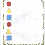Tracing Shapes Worksheet For Preschool And Kindergarten Free