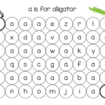 Tracing Worksheets Letter A Dot To Dot Name Tracing Website Printable