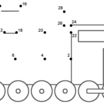 Train 3 Connect The Dots Count By 2 s Transportation